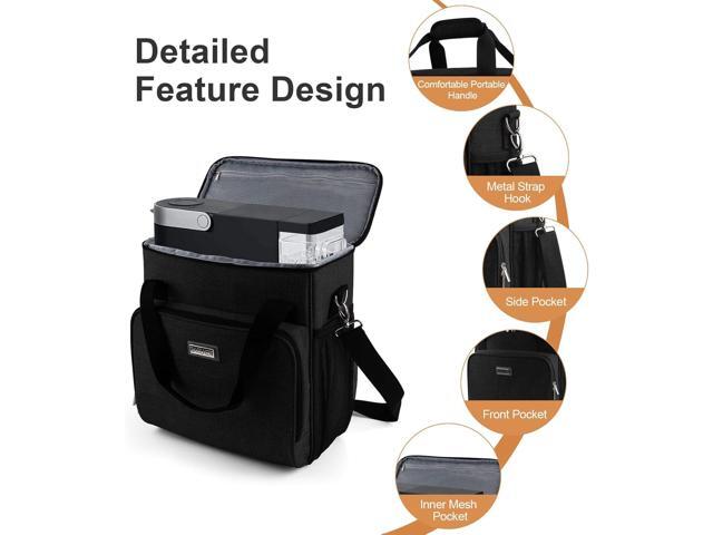 BAGLHER Coffee Maker Travel Bag Compatible with Keurig K-Mini, Keurig K-Express, Keurig K-Iced or Other Accessories, Portable Coffee Maker Case...