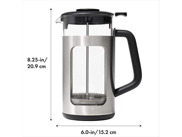 OXO Brew Stainless Steel French Press Coffee Maker 32oz