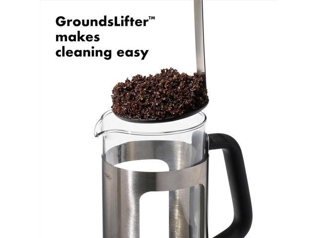 OXO Brew Stainless Steel French Press Coffee Maker 32oz