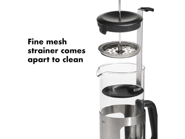 OXO Brew Stainless Steel French Press Coffee Maker 32oz