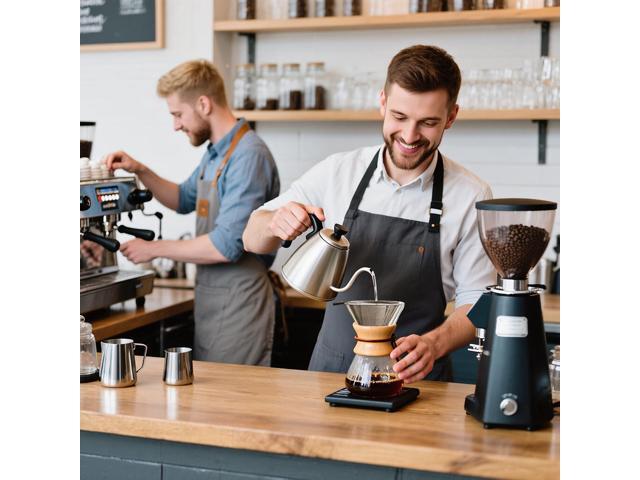 Pour Over Coffee Maker 20 oz Drip Coffee Pot Set Glass Carafe with Filter Subjectthree Manual Brewer for Camping (6 cup/20 oz)