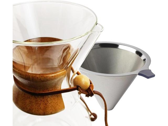 Pour Over Coffee Maker 20 oz Drip Coffee Pot Set Glass Carafe with Filter Subjectthree Manual Brewer for Camping (6 cup/20 oz)