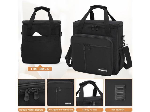 Coffee Maker Carrying Bag Compatible with Keurig K-Mini or K-Mini Plus, Single Serve Coffee Brewer Portable Storage Bag with Extra Pockets, Storage...