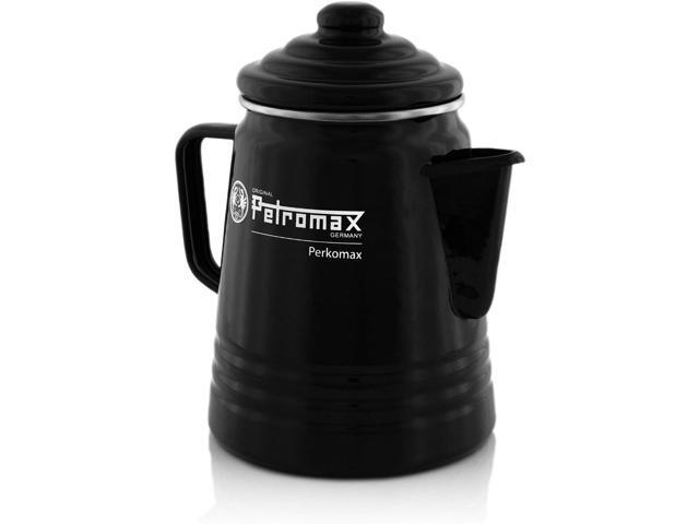 Petromax Tea and Coffee Percolator, Use Indoor/Outdoors for Home Kitchen or Campfire, Enameled Steel Coffee and Tea Pot Brews to Your Taste, 5-6...