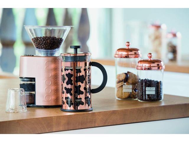 Bodum Chambord Classic Sugar and Creamer Set, 2pcs, Glass, Copper