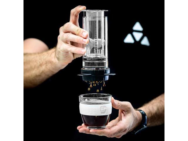 Delter Coffee Press, 400ml, Transparent Grey