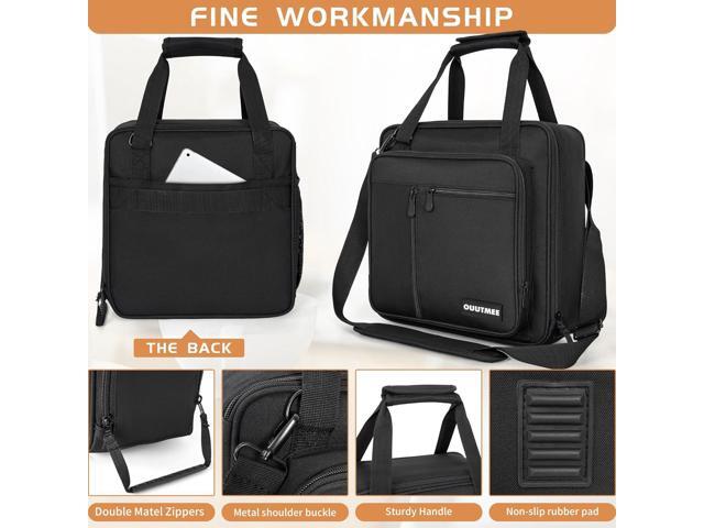 Coffee Maker Carrying Bag Compatible with Keurig K-Mini or K-Mini Plus, Single Serve Coffee Brewer Portable Storage Bag with Extra Pockets, Storage...