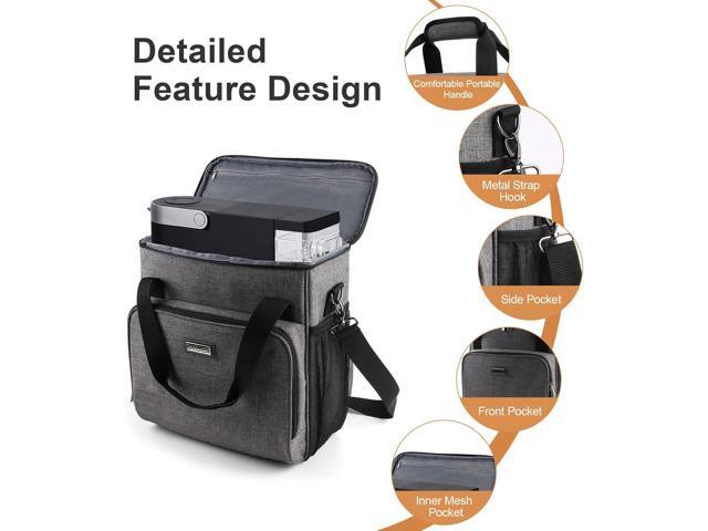 BAGLHER Coffee Maker Travel Bag Compatible with Keurig K-Slim, Keurig K-Supreme or Other Accessories, Portable Coffee Maker Case with Shoulder...
