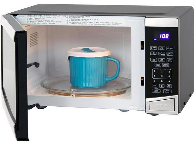Avanti MT09V3S Microwave Oven 900-Watts Compact with 10 Power Levels and 6 Pre Cooking Settings, Speed Defrost, Electronic Control Panel and Glass...