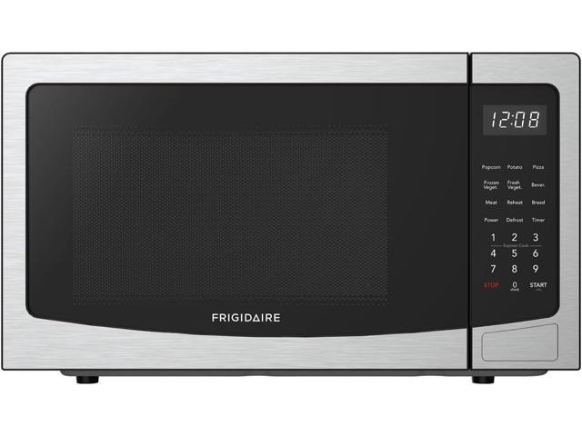 FRIGIDAIRE 1.1 Cu Ft Stainless Steel Countertop Microwave Oven, Multi Function, Programmable, 1000W, residential kitchen, Stainless