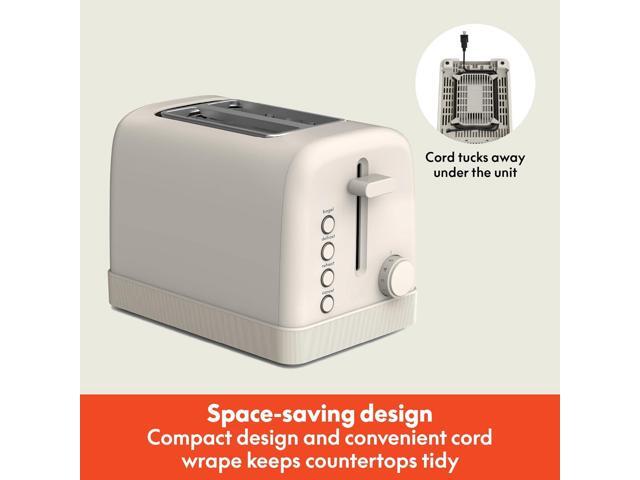 bella 2 Slice Toaster, 6 Setting Shade Control w Reheat, Cancel, Bagel & Defrost Buttons, Removable Crumb Tray, Anti Jam & Auto Shutoff, Auto...