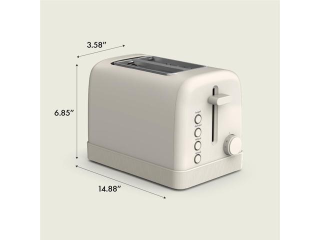 bella 2 Slice Toaster, 6 Setting Shade Control w Reheat, Cancel, Bagel & Defrost Buttons, Removable Crumb Tray, Anti Jam & Auto Shutoff, Auto...