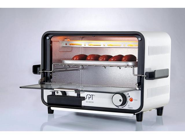 SPT SO-0972W Easy Grasp 2-Slice Countertop Toaster Oven