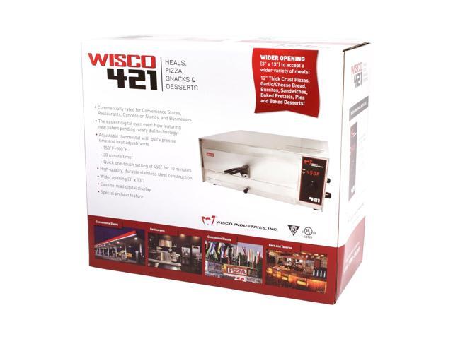 WISCO Industries, INC. 421 Pizza Oven, LED Display