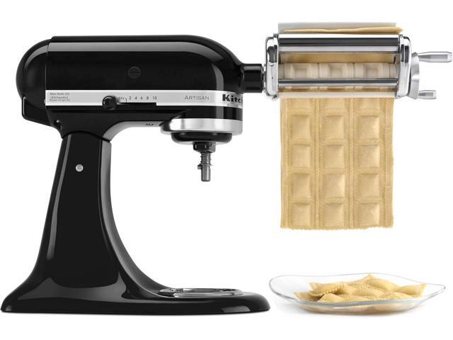 KitchenAid Value Bundle Artisan Series 5 Quart Tilt-Head Stand Mixer with Included Flex Edge Beater, KSM150FEOB, Onyx Black