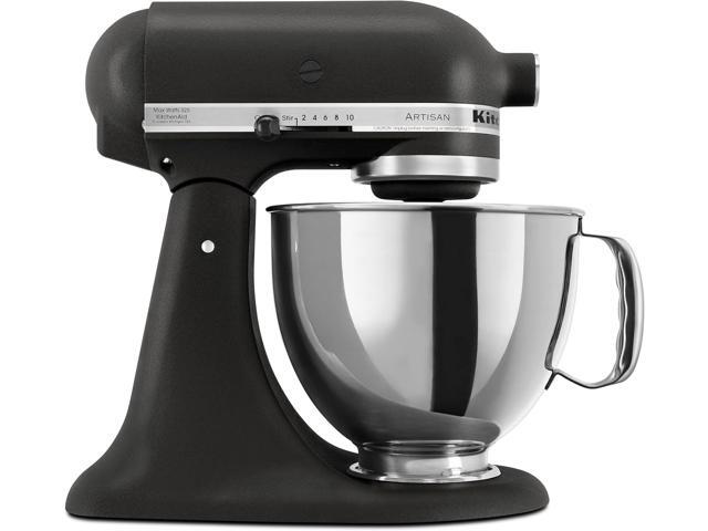 KitchenAid Artisan Series 5 Quart Tilt Head Stand Mixer with Pouring Shield KSM150PS, Cast Iron