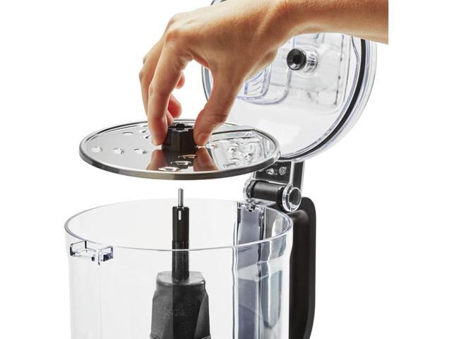KitchenAid KFP0718CU 7-Cup Food Processor Chop, Puree, Shred and Slice - Contour Silver