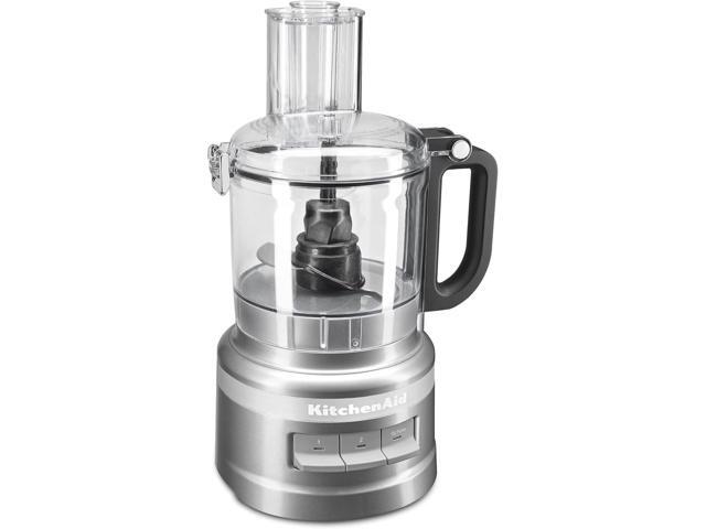 KitchenAid KFP0718CU 7-Cup Food Processor Chop, Puree, Shred and Slice - Contour Silver