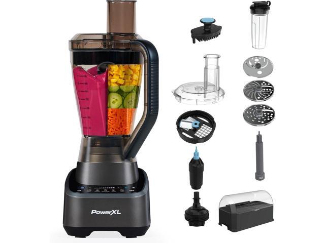 PowerXL SensiMax Blending Kitchen System 1500W, Smart Sensing Technology, Hands-Free Blending, 3 Functions, 10 Speed Control, 72OZ Jar, 6-Tip...
