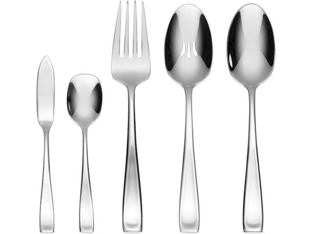 Oneida T711065DL20 Moda 65 Piece Fine Flatware Set, Service for 12