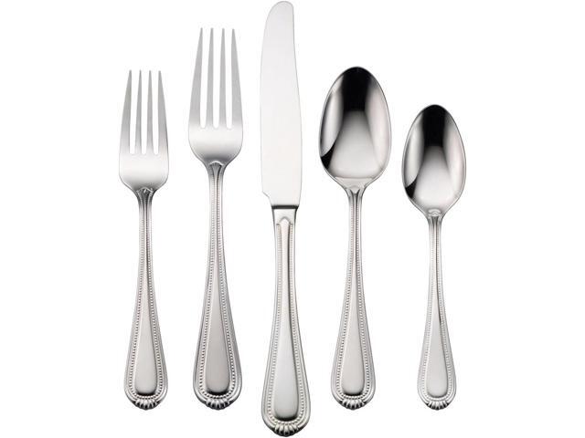 Oneida B014045AL20 Countess 45 Piece Everyday Flatware Set, Service For 8