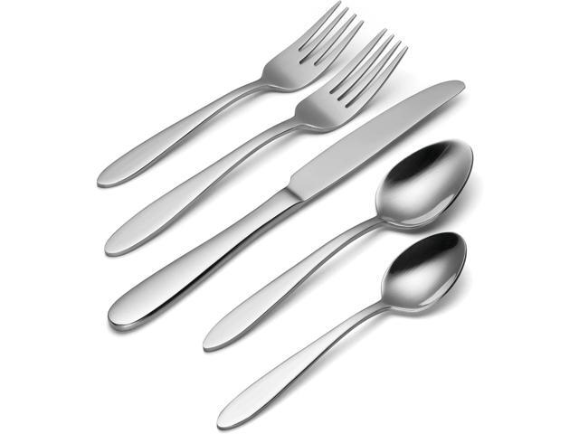 Oneida Mooncrest 20-Piece Flatware Set, Service for 4, Silver