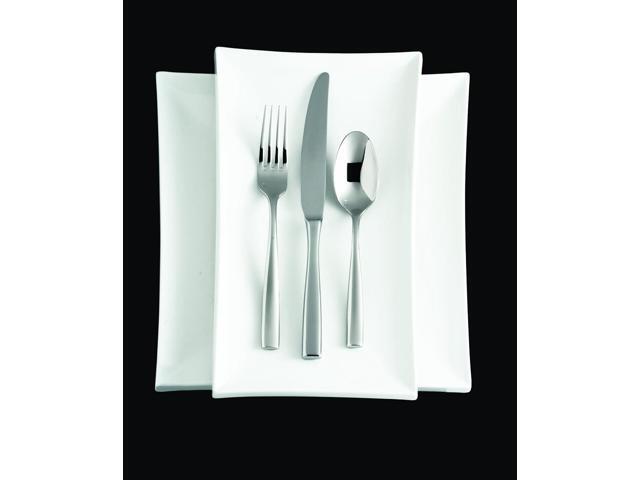 Fortessa Lucca 18/10 Stainless Steel Flatware, 5 Piece Place Setting, Service for 1