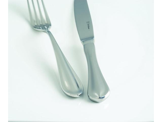 Fortessa Forge 18/10 Stainless Steel Flatware 20 Piece Place Setting, Service for 4