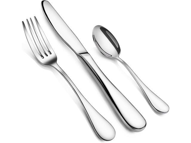 Artaste 59380 Rain 18/10 Stainless Steel Flatware 36-Piece set, Service of 12