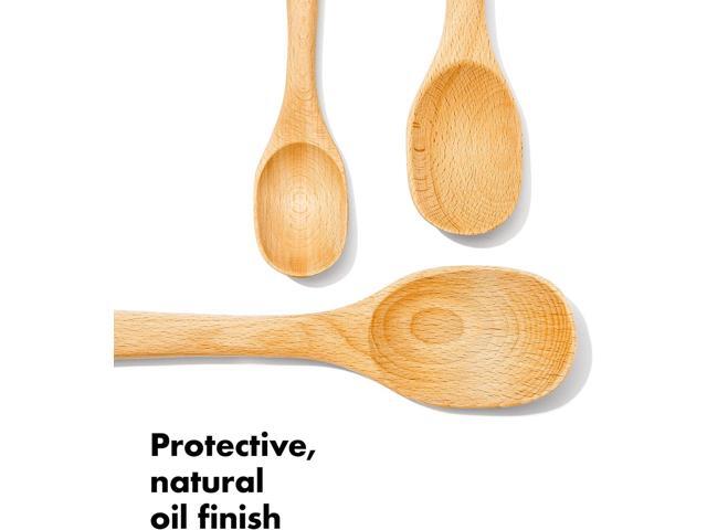 OXO Good Grips 3-Piece Wooden Spoon Set