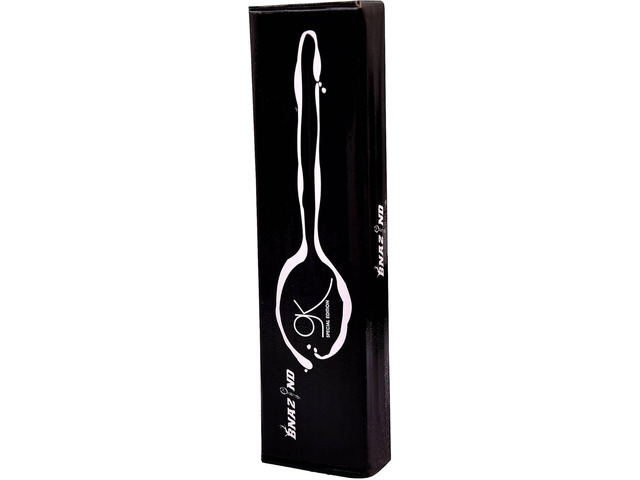 Kunz Regular Spoon Set Pack of 2 18/10 Stainless Steel Plating Spoons 9 Inch Basting Quenelle Chef Cooking Utensils Dinner Serving Spoon