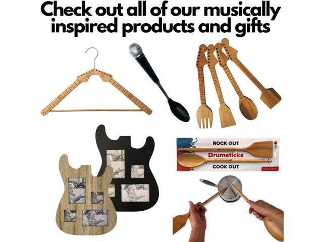 Novelty Microphone Kitchen Cooking Utensil Gift for Music Lovers and Singers (Spoon)