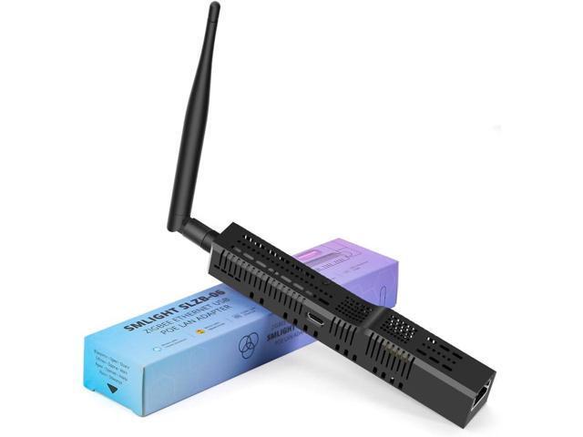 SMLIGHT SLZB-06 - Zigbee 3.0 to Ethernet,USB,and WiFi Gateway Coordinator with PoE, Works with Zigbee2MQTT, Home Assistant, ZHA