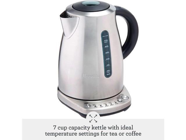 Breville BKE720BSS Temp Select Hot Water Kettle, 57 oz, Brushed Stainless Steel