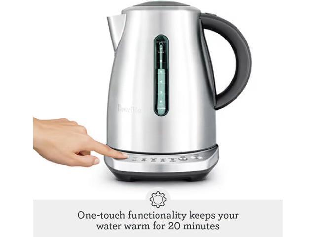 Breville BKE720BSS Temp Select Hot Water Kettle, 57 oz, Brushed Stainless Steel