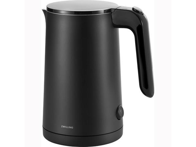 ZWILLING Enfinigy Cool Touch 1-Liter Electric Kettle, Cordless Tea Kettle & Hot Water - Black