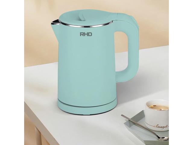 0.8L Small Electric Kettles for Boiling Water, Stainless Steel Mini Travel Kettle, 1000W Fast Boil Teapot, Boil-Dry Protection & Auto Shut-Off,...