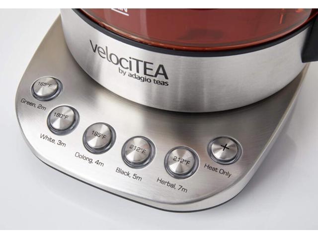Electric Tea Maker With Variable-Temperature Settings and Keep-Warm Feature