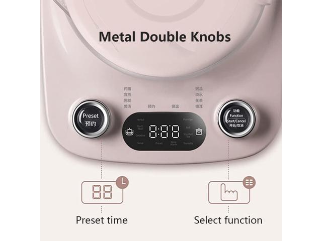 Bar 1.8L Health- Care Beverage Tea Maker and Kettle YSH-C18R1, Durable 316 Stainless Steel & Glass Brew Cooker Master,8-in-1 Programmable, 4 Range...