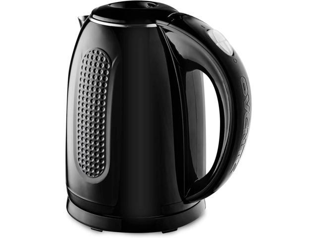 OVENTE Electric Kettle, 1.7L Double Wall Stainless Steel Insulated Water Boiler & Heater for Coffee or Tea, 1100W Fast Boiling with Auto Shut-Off,...