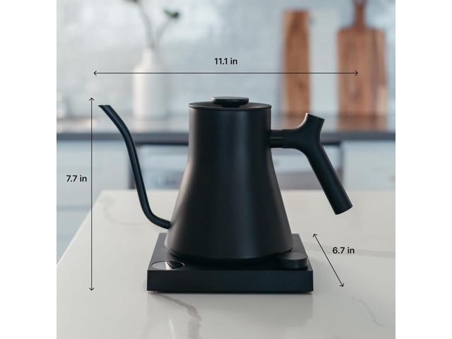 Fellow Stagg EKG Pro Electric Gooseneck Kettle - Pour-Over Coffee and Tea, Quick Heating, Precise Temperature Control, Scheduling, Built-in Brew...