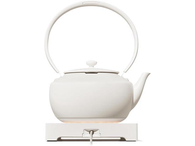 BALMUDA MoonKettle Electric Kettle with Temp Control (122°F - 212°F) HOLD & Keep Warm 900ml (30 fl oz) Soothing Ambient Light & Sound ...