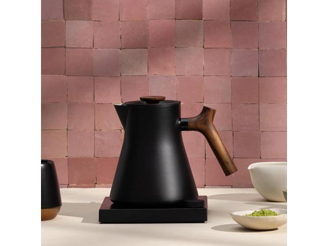 Fellow Corvo EKG Pro Studio Edition Electric Tea Kettle - Quick Heating, Precise Temperature Control, Scheduling, Built-in Brew Timer - Matte Black...