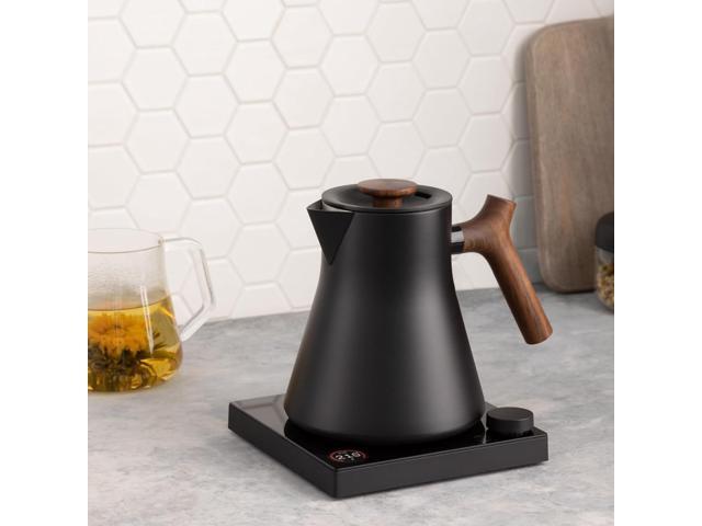 Fellow Corvo EKG Pro Studio Edition Electric Tea Kettle - Quick Heating, Precise Temperature Control, Scheduling, Built-in Brew Timer - Matte Black...