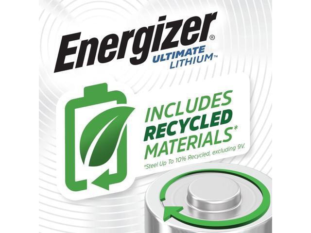 Energizer Ultimate Lithium AA Batteries Pack, 1.5V AA Batteries, 24 Count