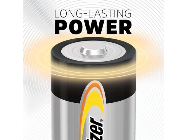 Energizer Alkaline Power D Batteries 12 Count (Pack of 1), Long-Lasting Alkaline Size D Batteries