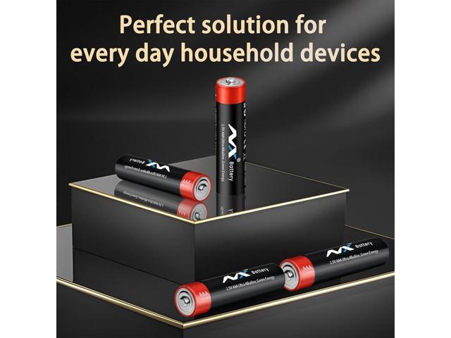 100 Pack AAA Batteries, Alkaline AAA Batteries High-Performance Triple with Long-Lasting Power Battery 10-Year Shelf Life for Kids Toys, Romotes,...