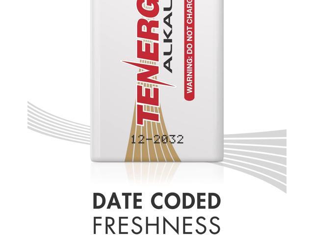 Tenergy 56 Pack Alkaline Batteries, 24 Pack AA, 24 Pack AAA, and 8 Pack 9V Size Batteries for Household Electronics