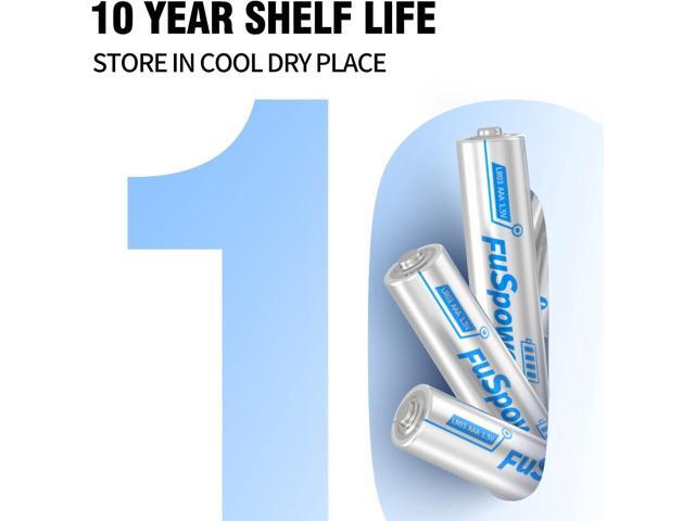 AAA Batteries 60-Pack, 10 Years Shelf Life, 1200mAh AAA Batteries 1.5 Volt LR03 Alkaline Battery