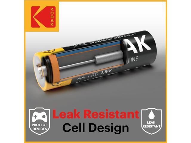 Kodak AA Batteries - Alkaline Batteries, 1.5V Mignon LR06 MN1500 AM3 Battery Pack (60 Count) (Qty 60.)
